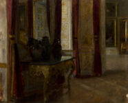 Aleksander Gierymski, „Wnętrze”, ok. 1870, Muzeum Narodowe w Krakowie, nr inw. MNK II-a-706